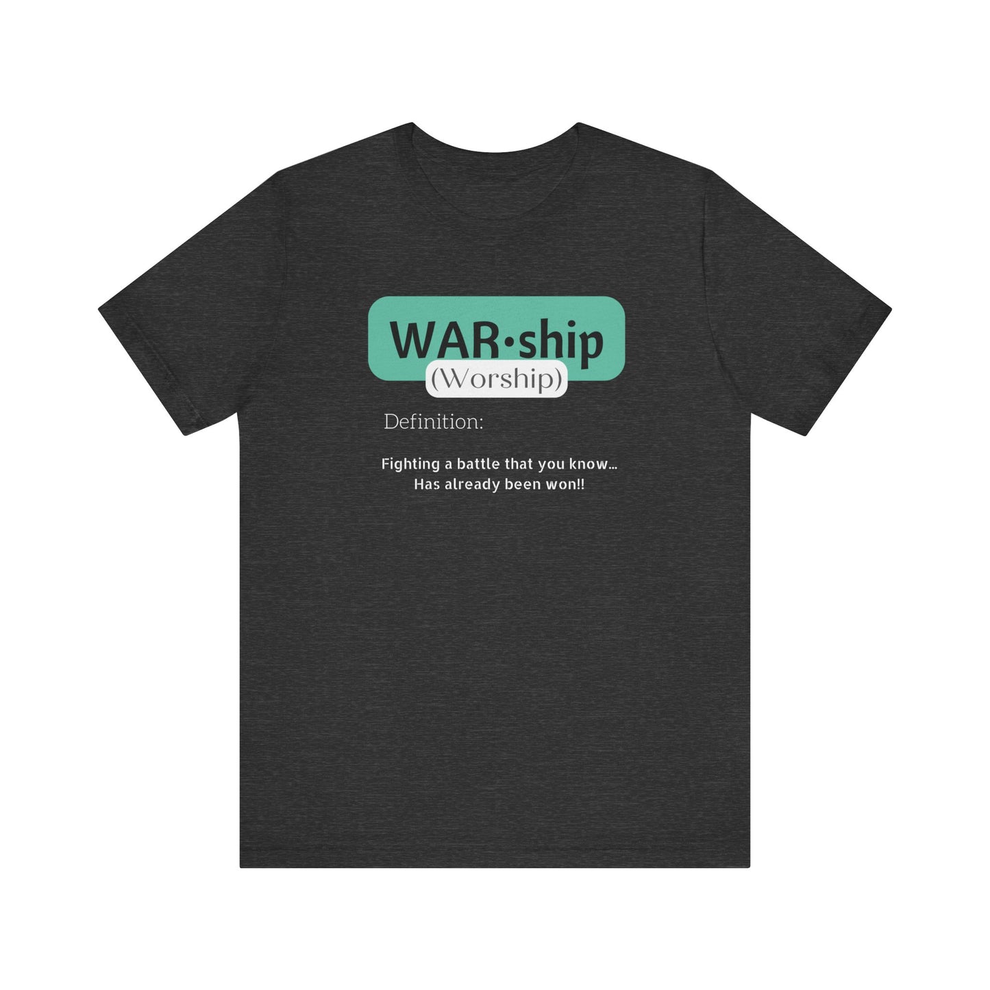 Forest Green Worship | black t-shirt