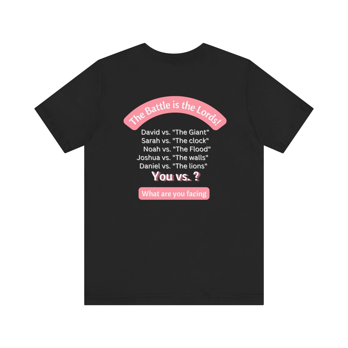 Pink Worship | Black T-shirt