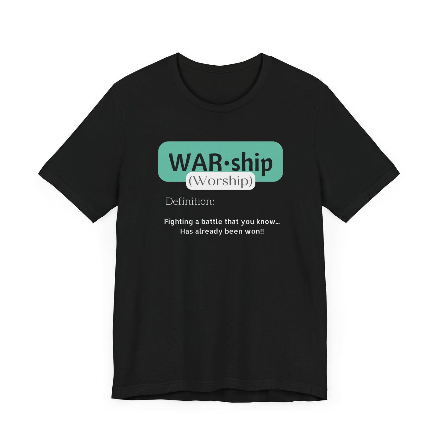 Forest Green Worship | black t-shirt