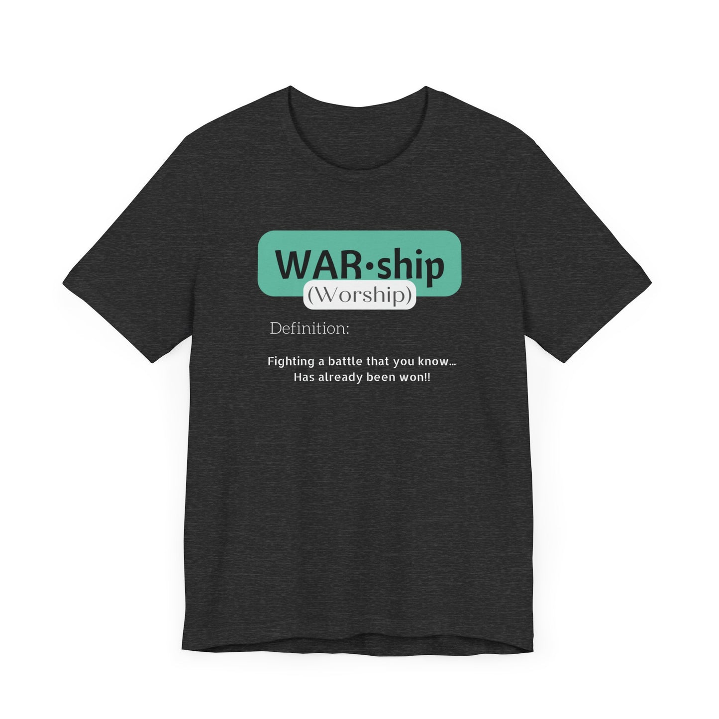 Forest Green Worship | black t-shirt