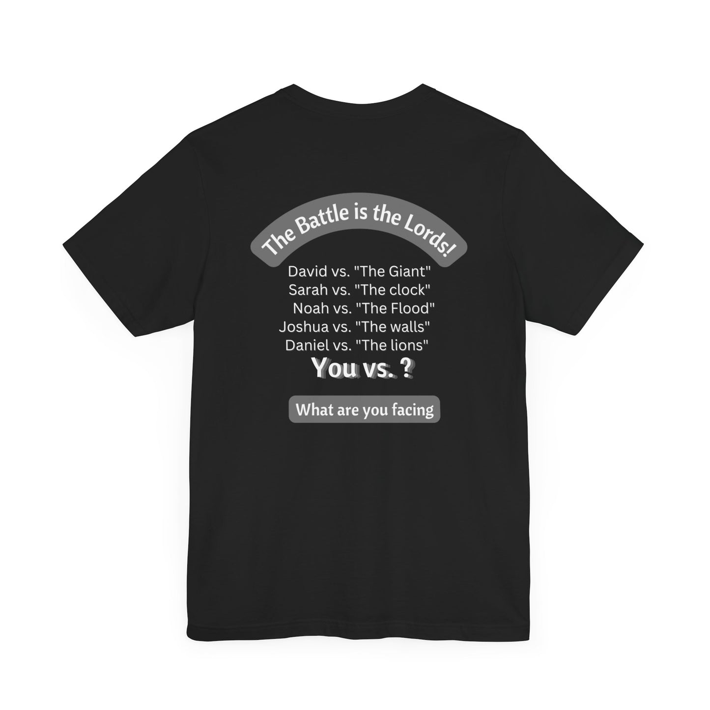 Gray | Worship | black t-shirt