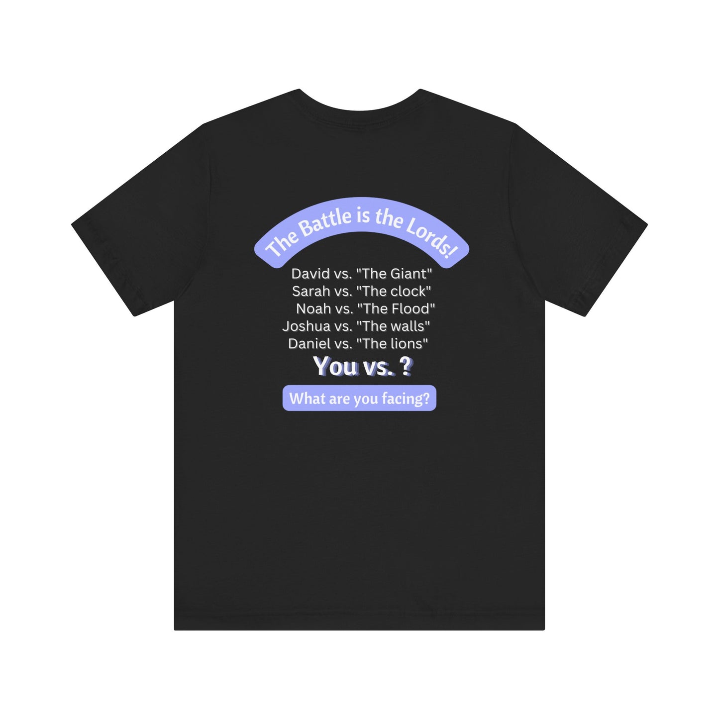 Lavender Worship | black t-shirt