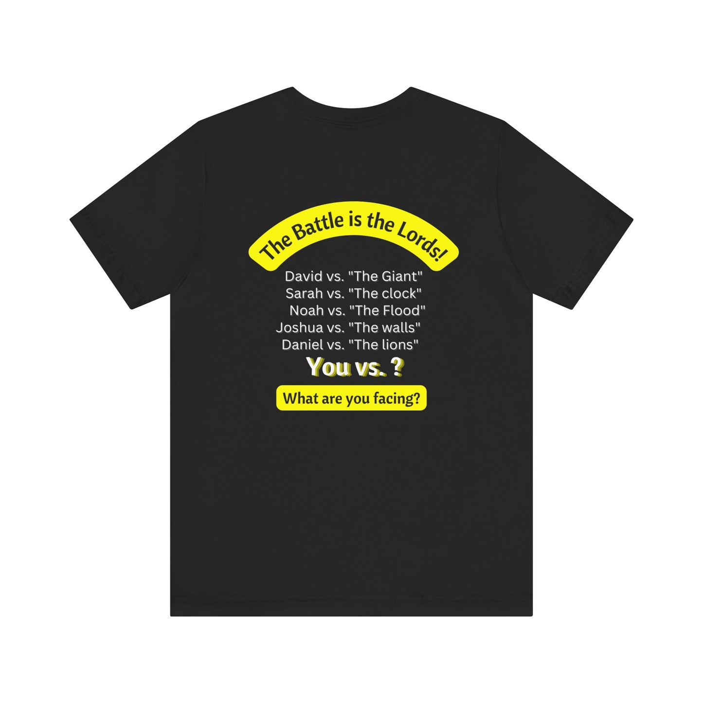 Yellow Worship | christian | white t-shirt