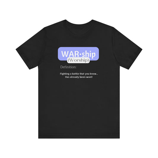 Lavender Worship | black t-shirt
